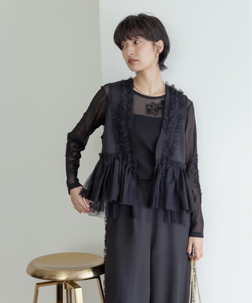 「Eimee Law」 セットアップ 38 ブラック レディース_画像4