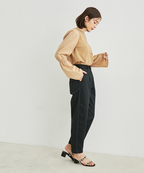 「LE CERCLE par rope'」 長袖カットソー FREE ブラック レディース_画像6