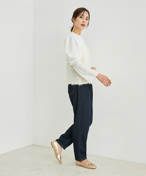 「LE CERCLE par rope'」 長袖カットソー FREE ブラック レディース_画像9