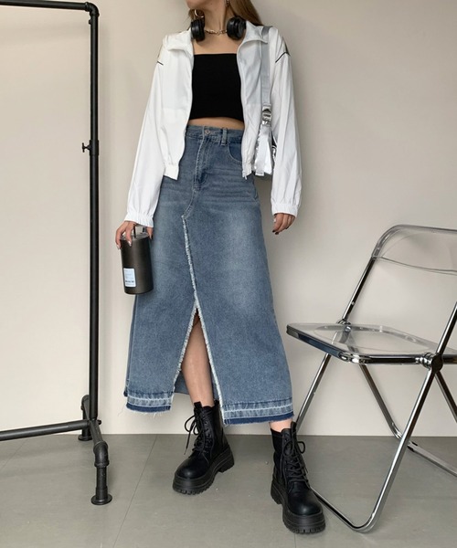 「non-hedge」 ブルゾン FREE オフホワイト レディース_画像3