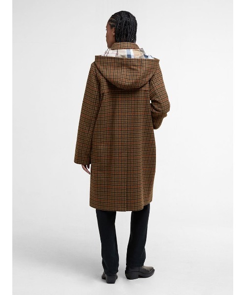 Barbour（バブアー） ダッフルコート コート Melody ウール チェック