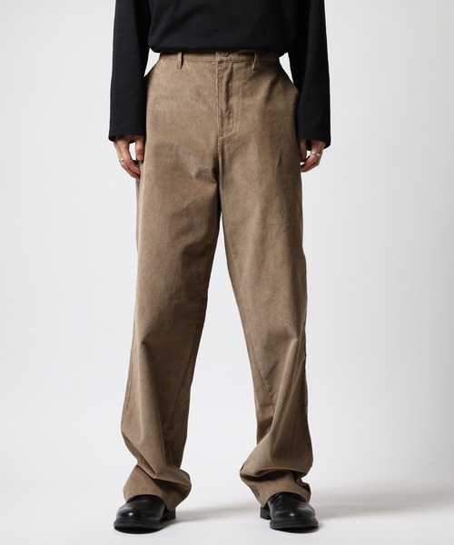 25ss Theory ベージュ ワイドレッグチノパン 00 チノパン GUESS JEANS WIDE LEG CHINO ワイドレッグチノパンツ メンズ