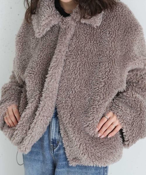 Reurie'（レウリィ） コート アウター オリジナルダブルジップファー