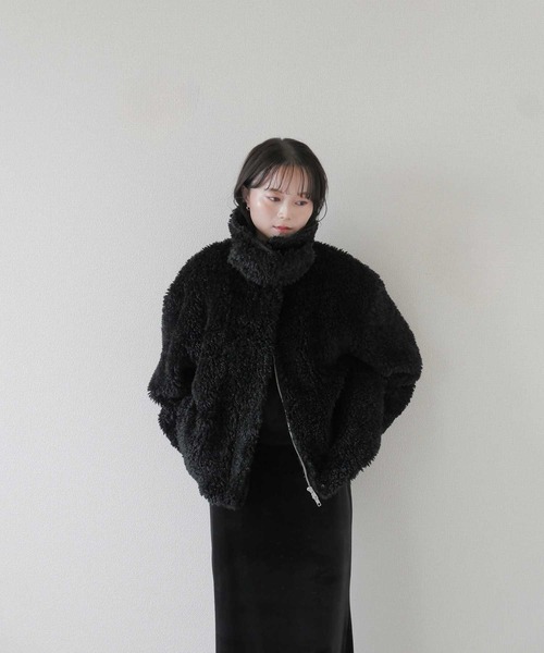 Reurie'（レウリィ） コート アウター オリジナルダブルジップファー