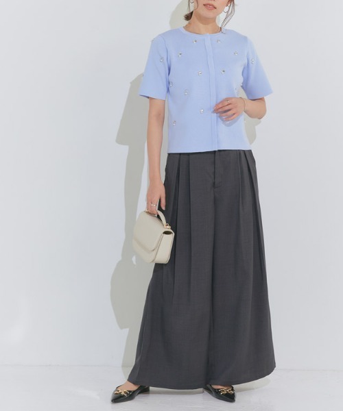 「Pierrot」 カーディガン L ブラック レディース_画像3