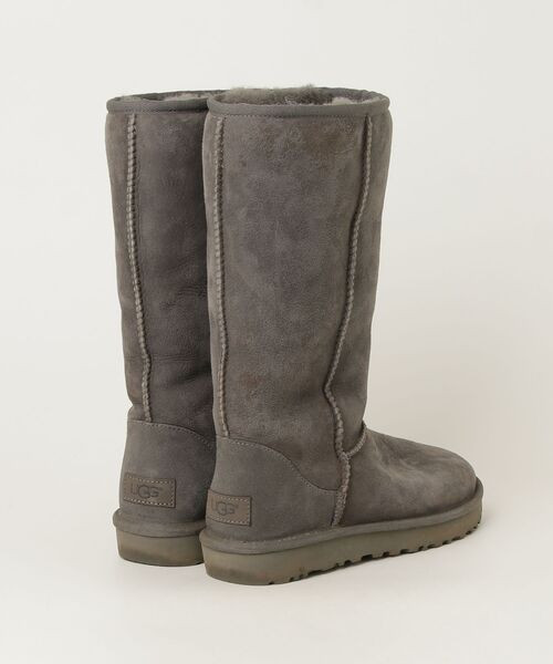 UGG グレー スエード ロングブーツ UGG Australia（アグオーストラリア） 「UGG」 ロングブーツ 24cm