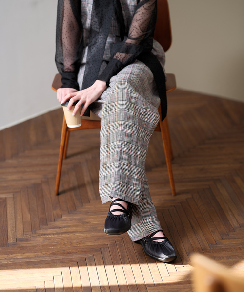 「LE TALON」 シューズ 25cm アイボリー レディース_画像8