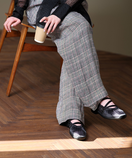 「LE TALON」 シューズ 25cm アイボリー レディース_画像9