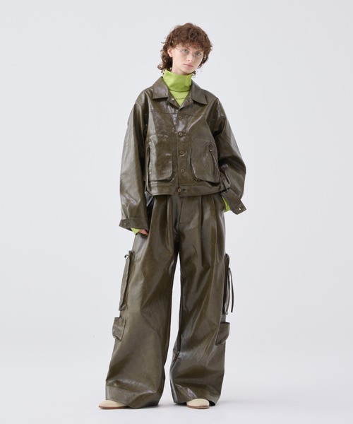 「soerte」 ジャケット 2 ブラック メンズ_画像5