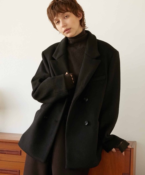 la peau de gem（ラポドゥジェム） ピーコート pコート 「LA PEAU DE