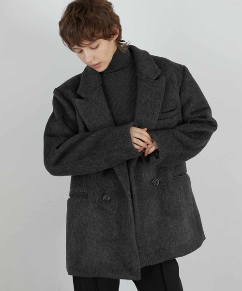 la peau de gem（ラポドゥジェム） ピーコート pコート 「LA PEAU DE