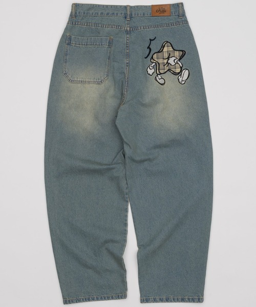kaoyorinakami ジーンズ starpunch denim pants / スターパンチデニム