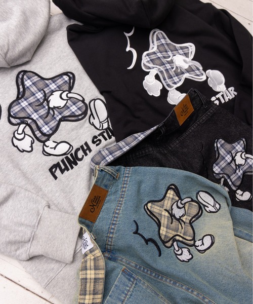 kaoyorinakami ジーンズ starpunch denim pants / スターパンチデニム