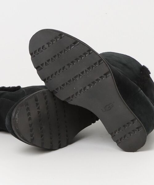 「UGG」 ショートブーツ 25cm ブラック レディース_画像3