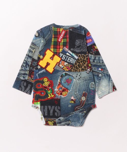 HYSTERIC MINI（ヒステリックミニ） マタニティ DENIM GEEK総柄 長袖