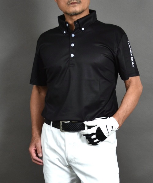 COMONGOLF（コモンゴルフ） ポロシャツ 半袖 DRY素材 ボタンダウン