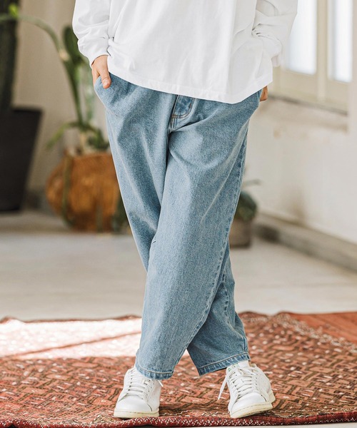 「CAMBIO」 デニムパンツ M ネイビー メンズ_画像4