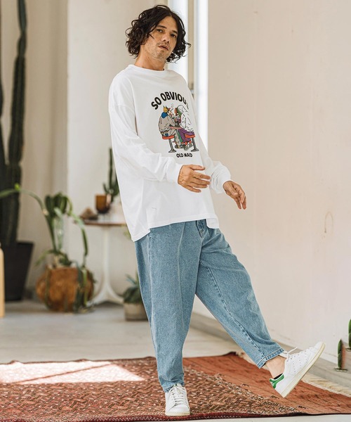 「CAMBIO」 デニムパンツ M ネイビー メンズ_画像6