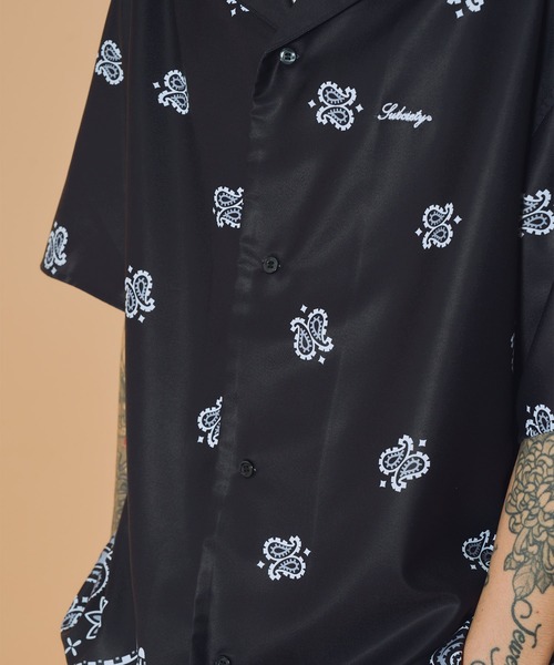 Subciety（サブサエティ） アロハシャツ シャツ Essential open collar