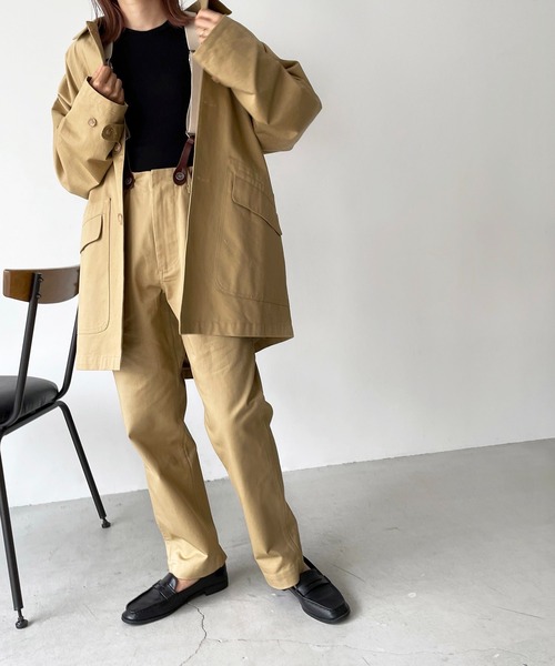「CANAL JEAN」 パンツ 36 ベージュ レディースの画像