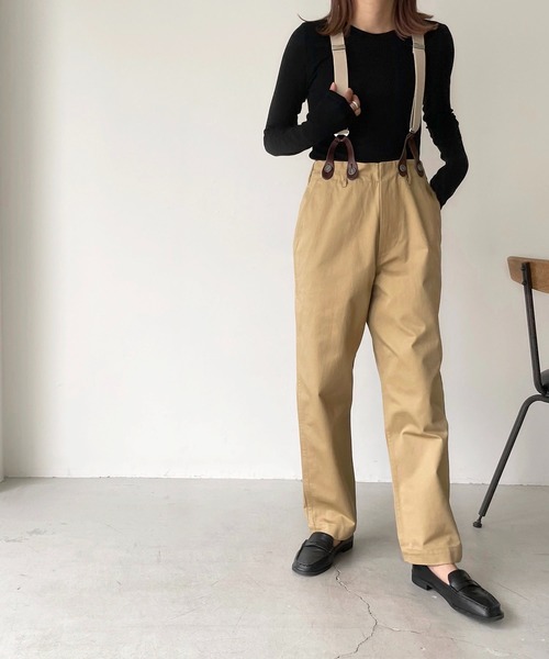 「CANAL JEAN」 パンツ 36 ベージュ レディースの画像