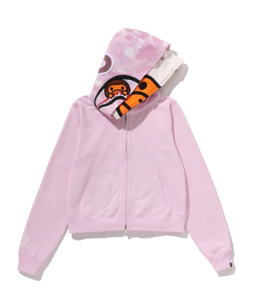 A BATHING APE（アベイシングエイプ） パーカー MILO SHARK CROPPED