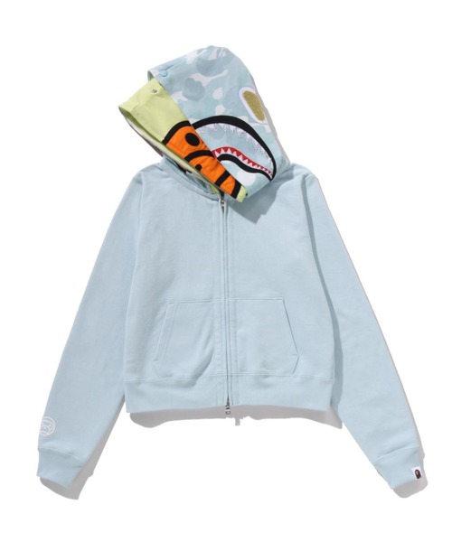A BATHING APE（アベイシングエイプ） パーカー MILO SHARK CROPPED