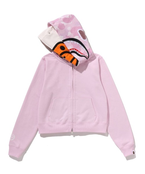 A BATHING APE（アベイシングエイプ） パーカー MILO SHARK CROPPED