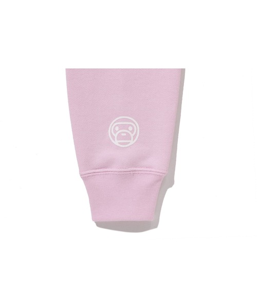 Ape Milo パーカー PINK M22 A BATHING APE® SS26 Milo Shark Cropped Full Zip Double Hoodie