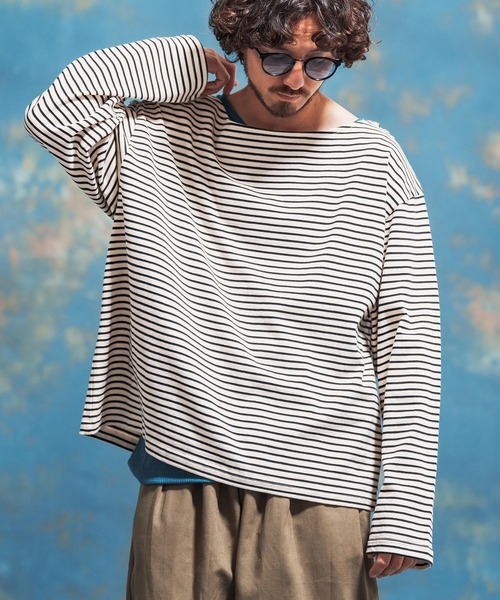 「Jih Nunc」 長袖Tシャツ S ブラック メンズ_画像2