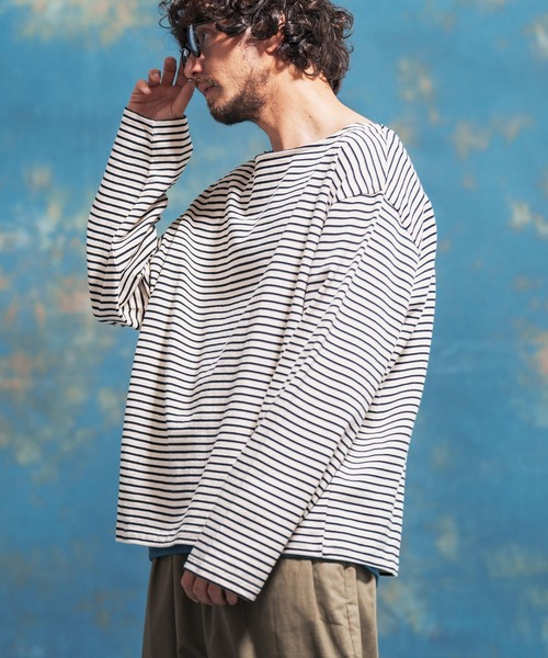 「Jih Nunc」 長袖Tシャツ S ブラック メンズ_画像3