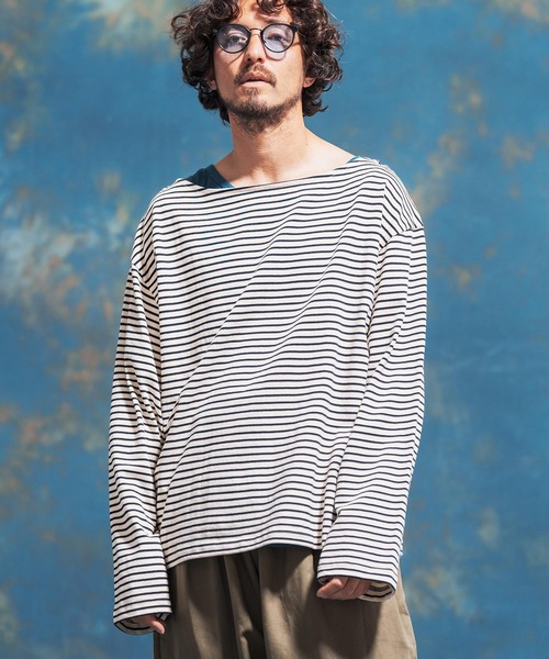 「Jih Nunc」 長袖Tシャツ S ブラック メンズ_画像4