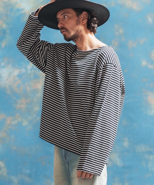 「Jih Nunc」 長袖Tシャツ S ブラック メンズ_画像7