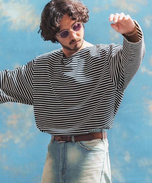 「Jih Nunc」 長袖Tシャツ S ブラック メンズ_画像8