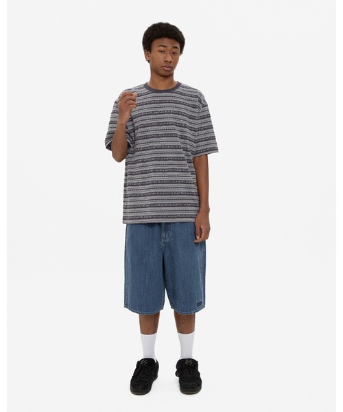 YESEYESEE（イエスアイシー） tシャツ Y.E.S Jacquard Stripe Tee