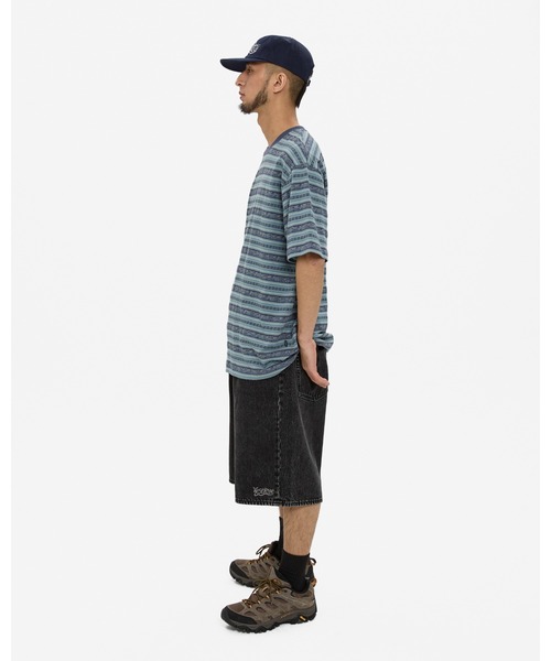 YESEYESEE（イエスアイシー） tシャツ Y.E.S Jacquard Stripe Tee