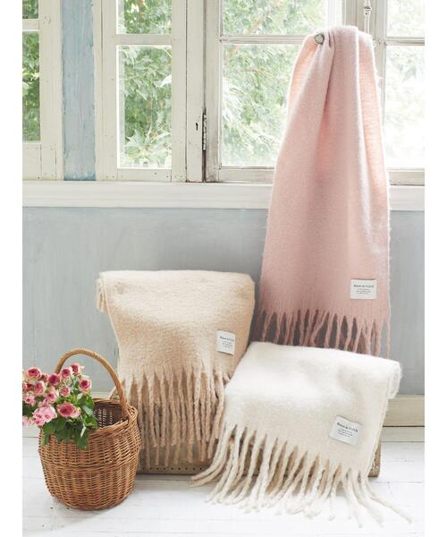 「Maison de FLEUR」 ストール FREE ベージュ レディース_画像5