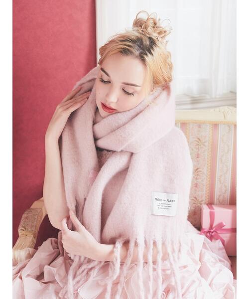 「Maison de FLEUR」 ストール FREE ベージュ レディース_画像7