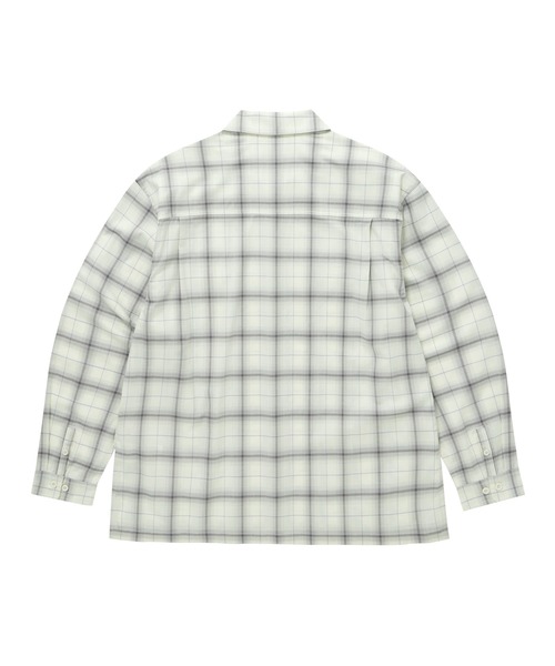 COVERNAT（カバーナット） ポロシャツ OMBRE CHECK SHIRT メンズ 