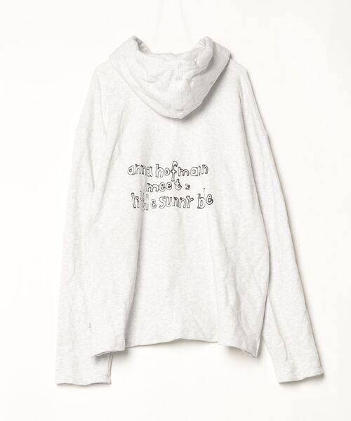 「Little sunny bite」 プルオーバーパーカー M グレー レディース_画像2