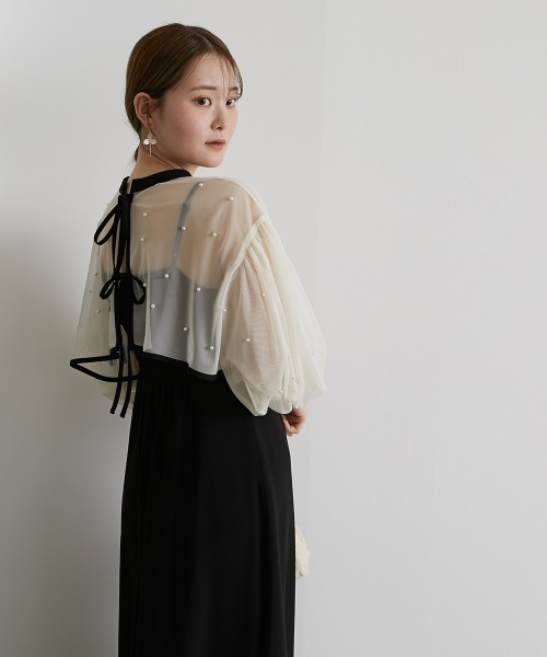 「Jolie et Jolie」 コンビワンピース L ネイビー レディースの画像