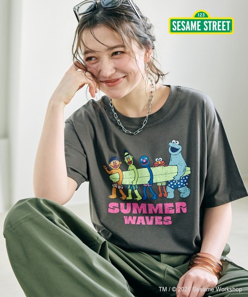 SESAME STREET（セサミストリート） tシャツ 「セサミストリート