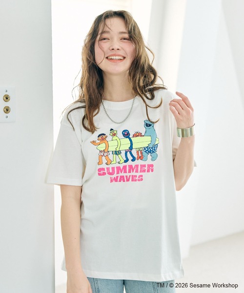 SESAME STREET（セサミストリート） tシャツ 半袖 「セサミストリート