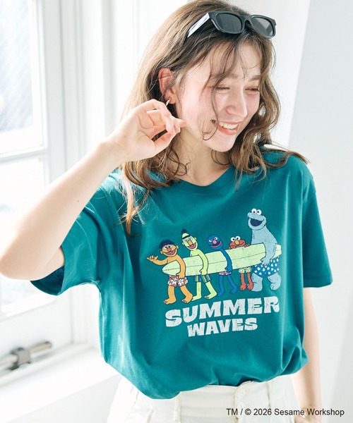 SESAME STREET（セサミストリート） tシャツ 半袖 「セサミストリート