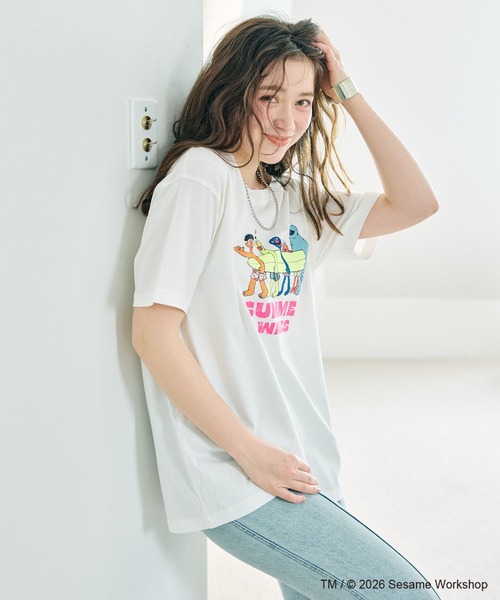 SESAME STREET（セサミストリート） tシャツ 「セサミストリート