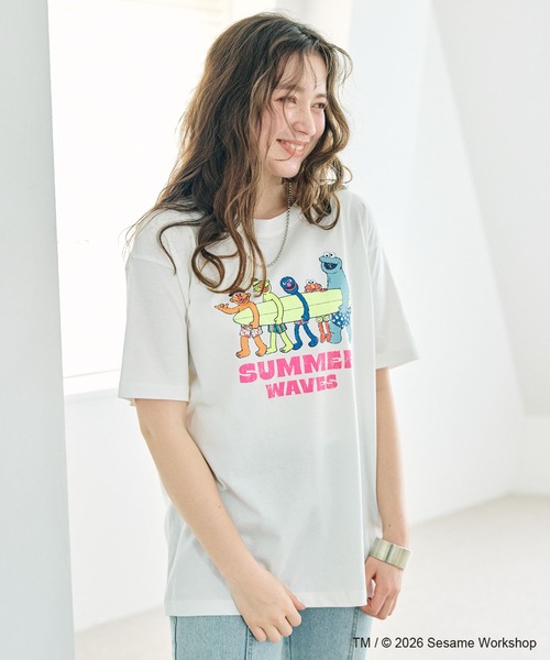 SESAME STREET（セサミストリート） tシャツ 半袖 「セサミストリート