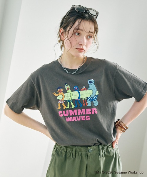 SESAME STREET（セサミストリート） tシャツ 半袖 「セサミストリート