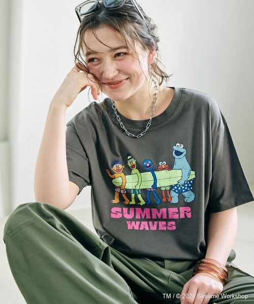 SESAME STREET（セサミストリート） tシャツ 「セサミストリート