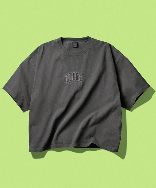 カーフ♡カットソー HUF（ハフ） tシャツ CLASSIC ARCH WIDE CREW メンズ レディース