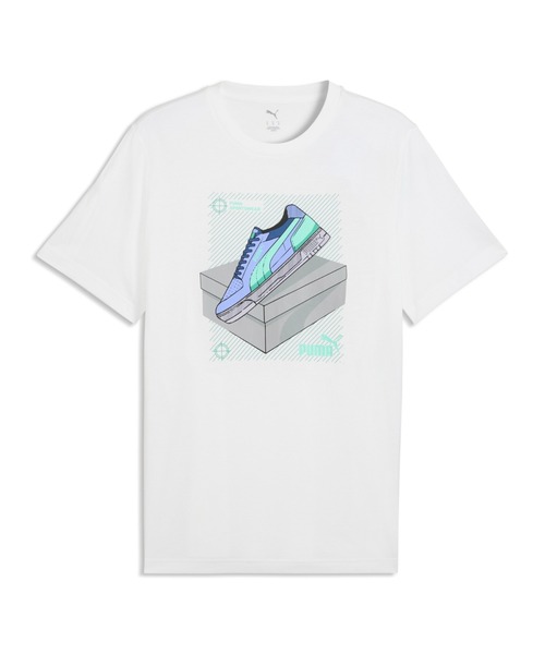 PUMA（プーマ） tシャツ メンズ グラフィック スニーカー 半袖 Tシャツ